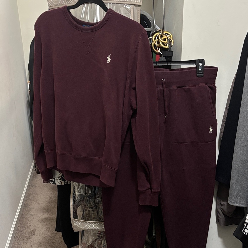 Polo by Ralph Lauren Women’s Burgundy Sweatpants